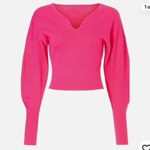 Esteban Cortezar Hot Pink Top